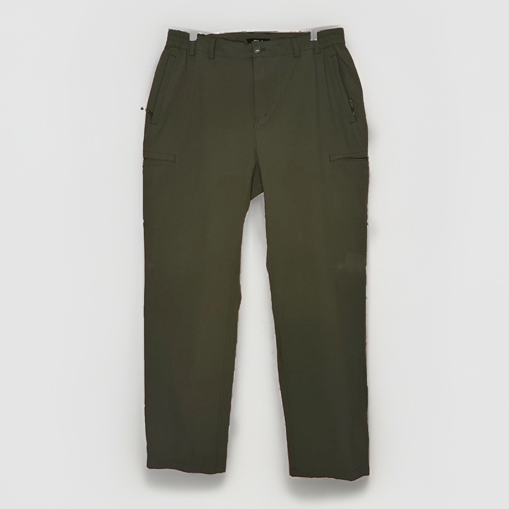 MIER Women Hiking Pant 14 Green Ripstop Stretch Cargo Hiking 34x31 Tactical